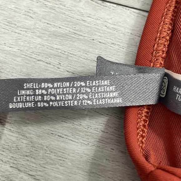 Aerie Knotted Triangle Tie Back Adjustable Straps Padded Bikini Top 2017 Medium - Picture 5 of 7